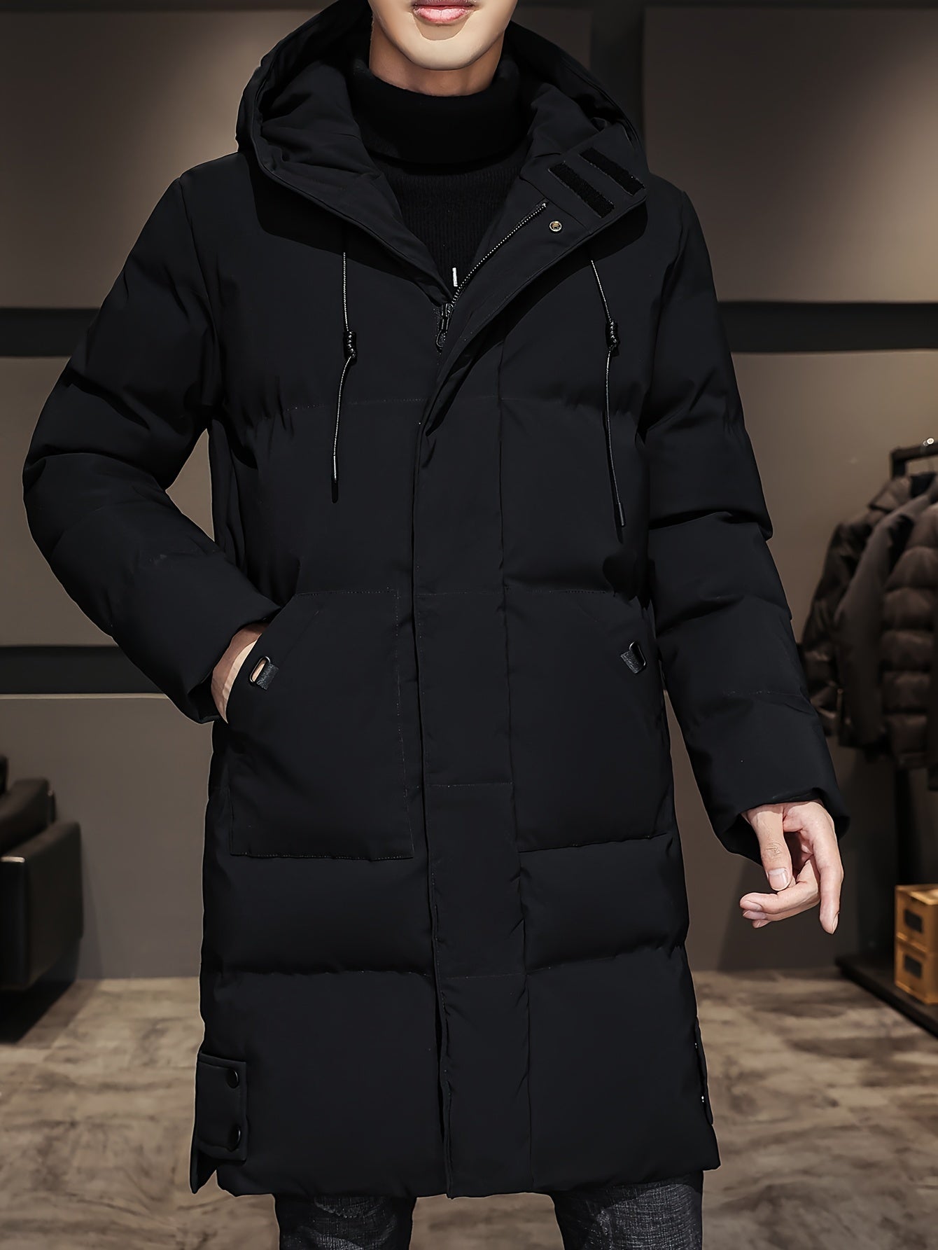 Men's Elegant Cotton Winter Coat | Ideal for Winter