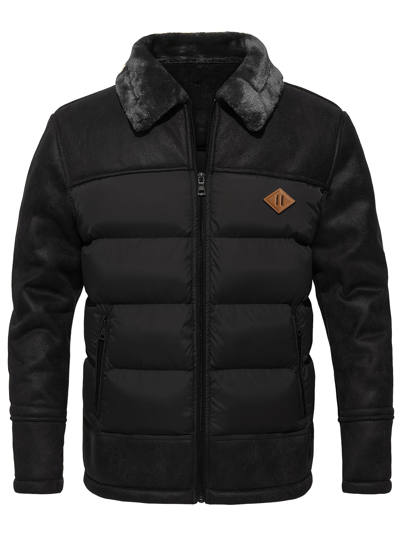 Men's Warm Fleece Winter Jacket | Ideal for Winter