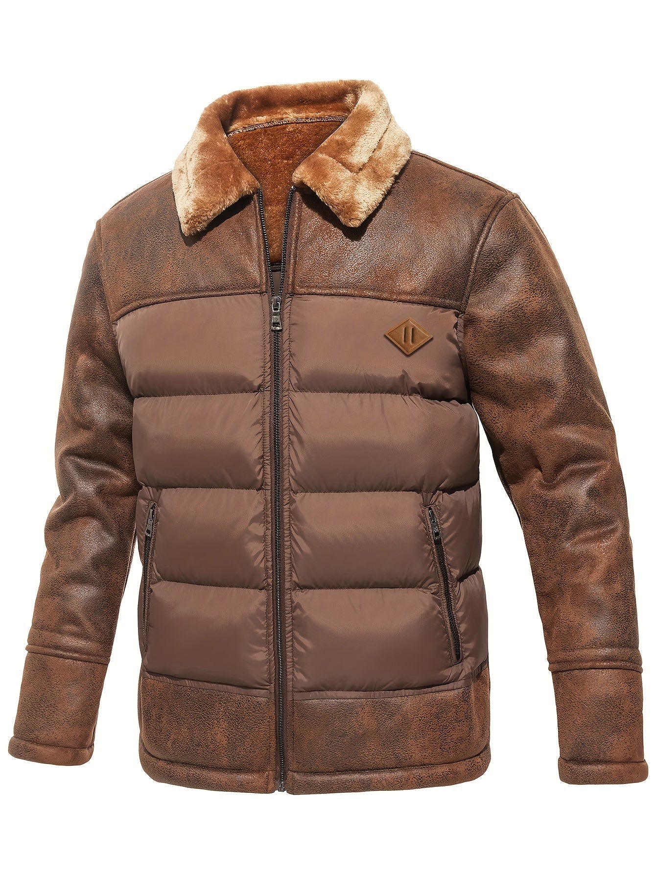 Men's Warm Fleece Winter Jacket | Ideal for Winter