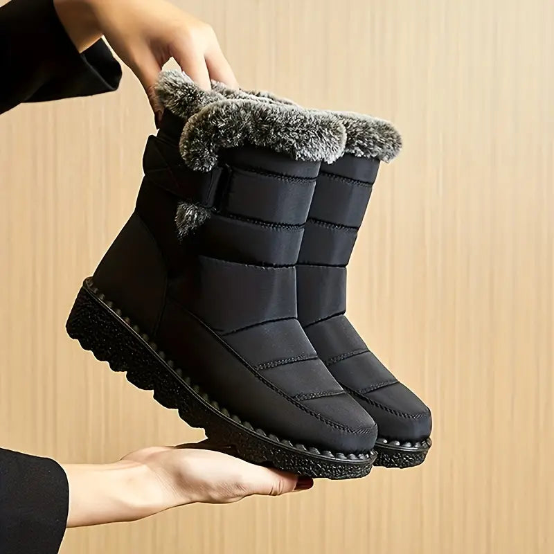 Women's Waterproof Snow Boots with Comfortable Winter Design | Ideal for Everyday Wear