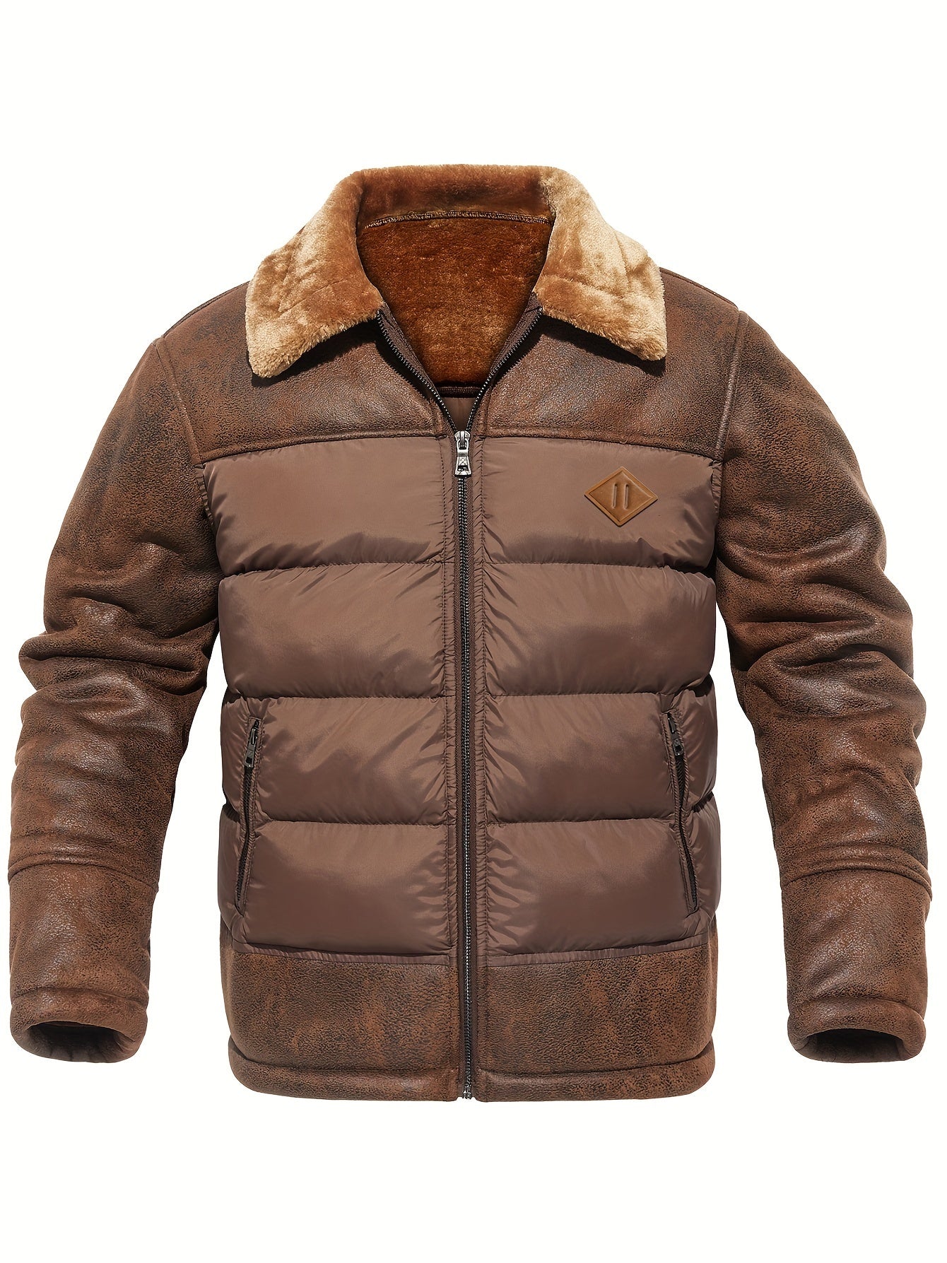 Men's Warm Fleece Winter Jacket | Ideal for Winter