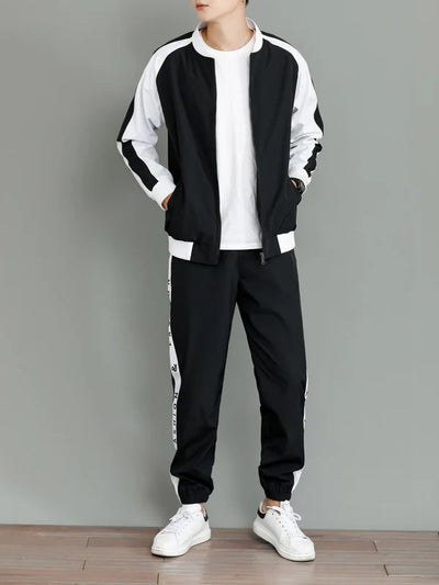 Men's Casual Zip Up Tracksuit and Jogging Suit |  Ideal for Autumn/Winter