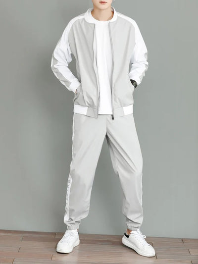 Men's Casual Zip Up Tracksuit and Jogging Suit |  Ideal for Autumn/Winter