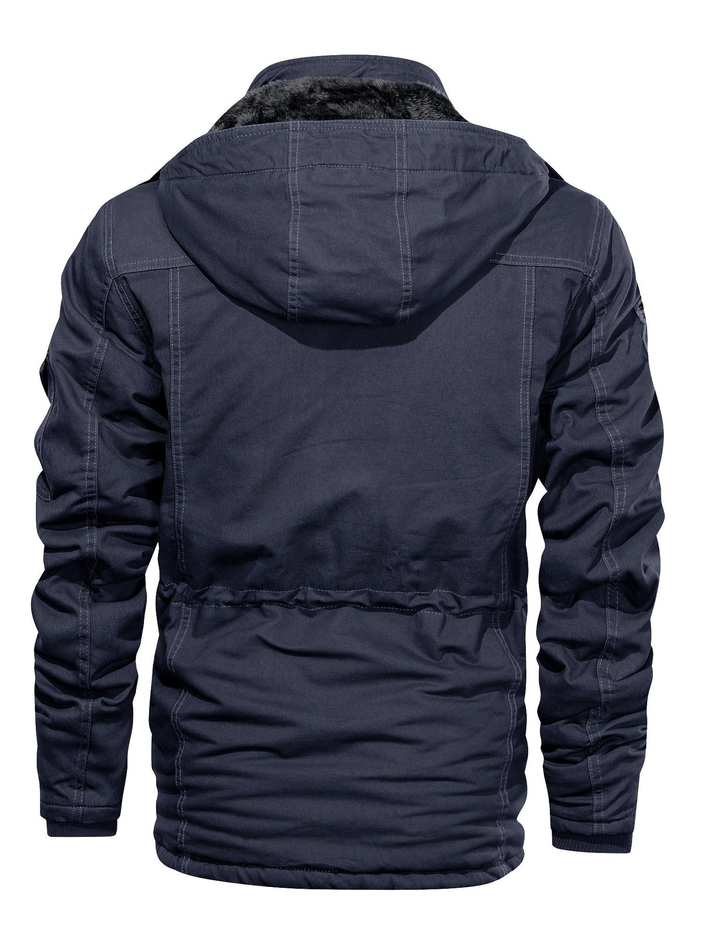 Men's Casual Warm Fleece Jacket with Multi Pockets | Ideal for Winter