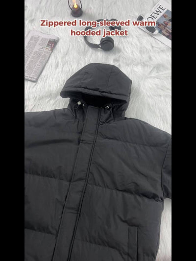 Men's Warm Hooded Winter Jacket | Ideal for Everyday Wear