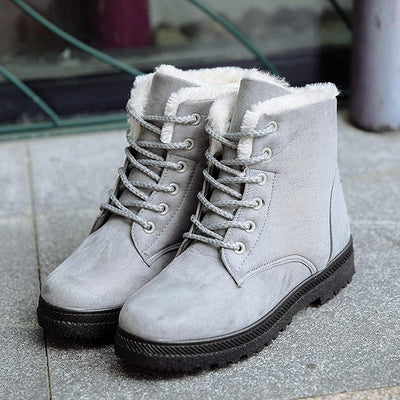 Women's Durable Non-Slip Snow Boots with Wool Lining | Ideal for Everyday Wear