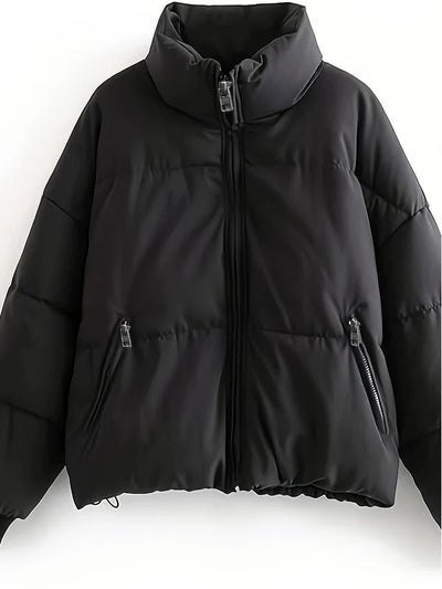 Women’s Stylish Short Bomber Jacket for Winter | Perfect for Winter