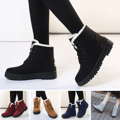 Women's Durable Non-Slip Snow Boots with Wool Lining | Ideal for Everyday Wear