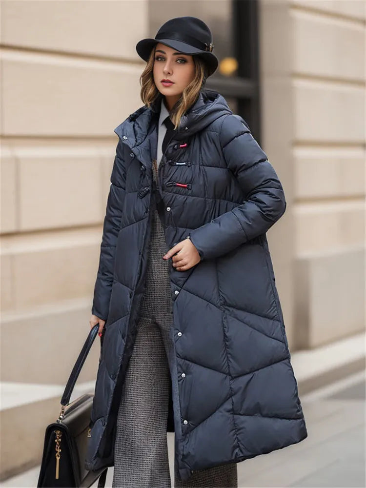 Women's Long Cotton Coat