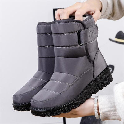 Women's Warm Waterproof Winter Boots with Non-Slip Sole | Ideal for Everyday Wear