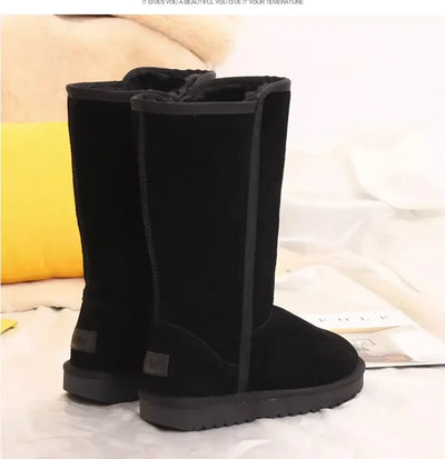 Women's Comfortable Flat Sole Ankle Winter Boots with Zipper | Ideal for Everyday Wear