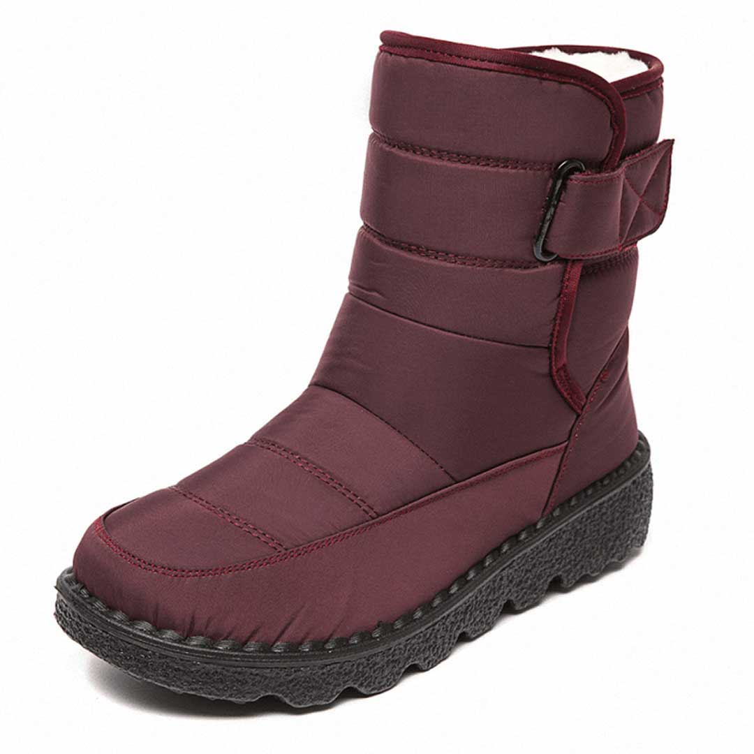 Women's Casual Waterproof Winter Boots with Adjustable Strap | Ideal for Everyday Wear