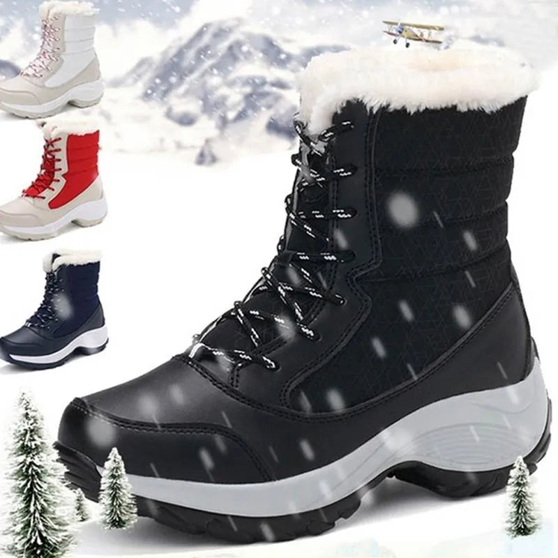 Women's Warm Non-Slip Snow Boots with Winter Design | Ideal for Everyday Wear