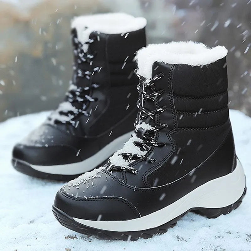 Women's Warm Non-Slip Snow Boots with Winter Design | Ideal for Everyday Wear