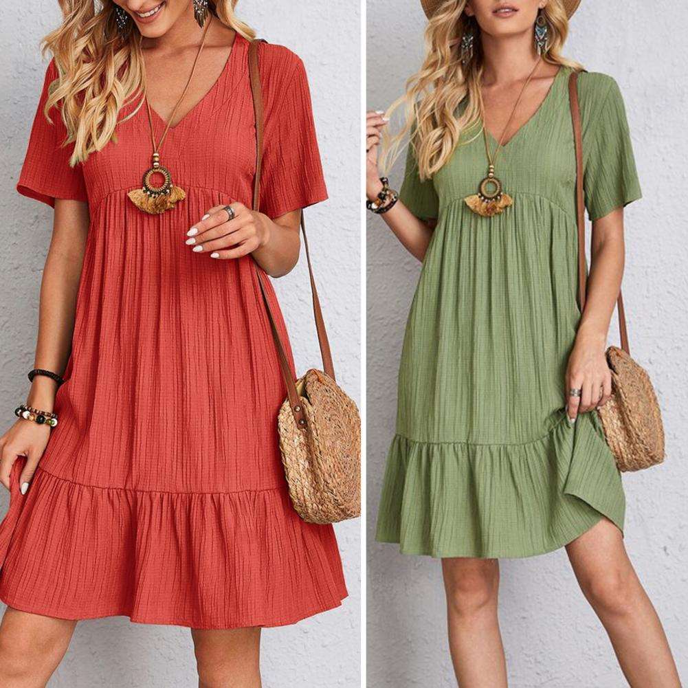 Women's V-Neck Summer Dress