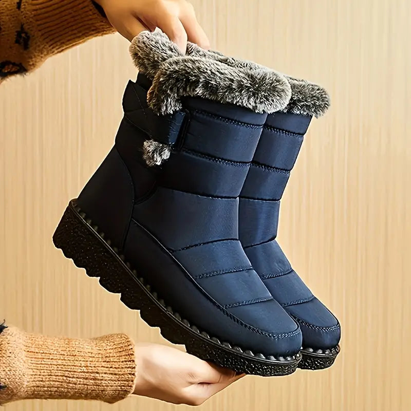 Women's Waterproof Snow Boots with Comfortable Winter Design | Ideal for Everyday Wear