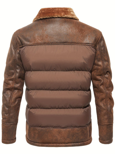 Men's Warm Fleece Winter Jacket | Ideal for Winter