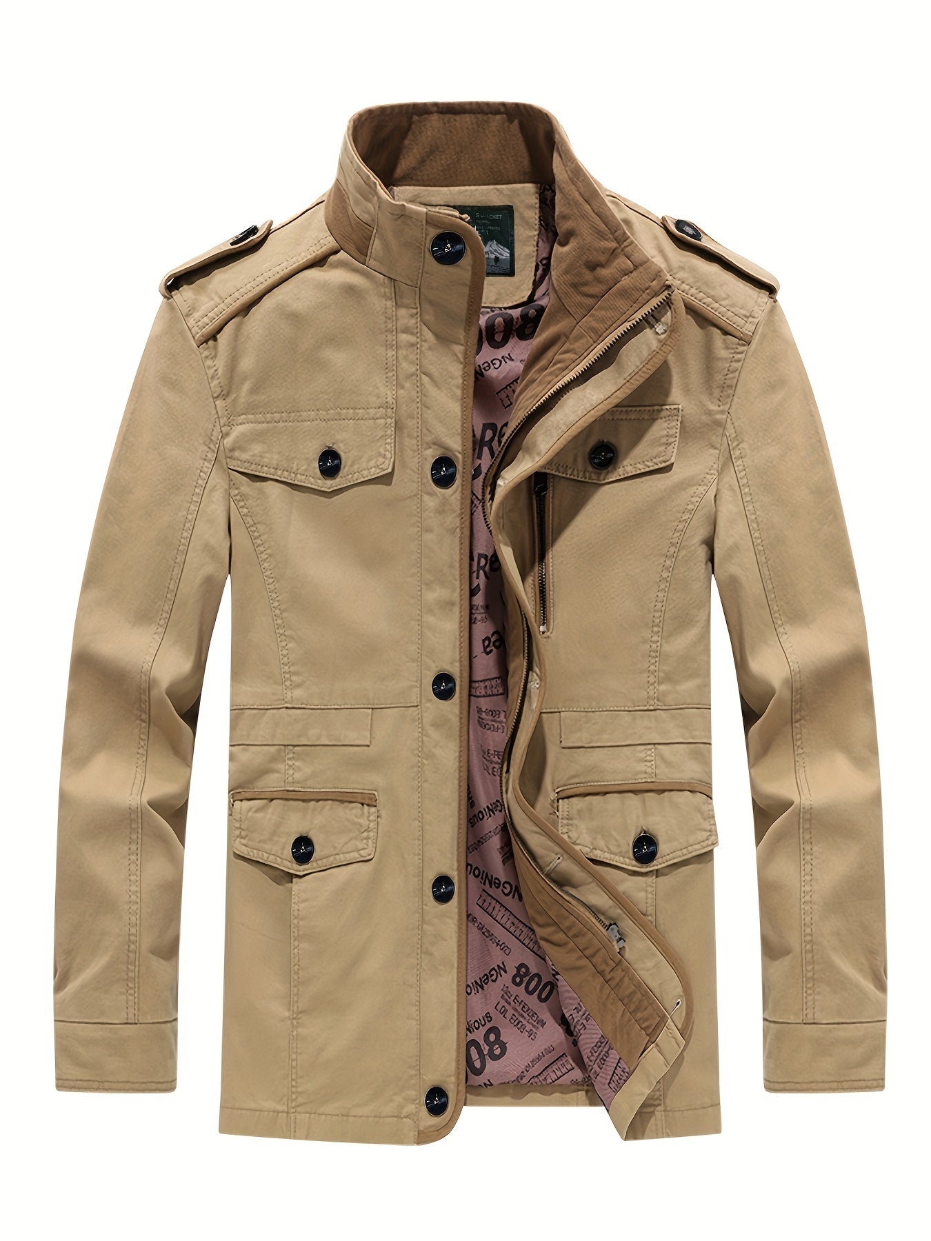 Men's Casual Outdoor Fashion Comfortable Retro Cotton Winter Jacket | Ideal for Winter