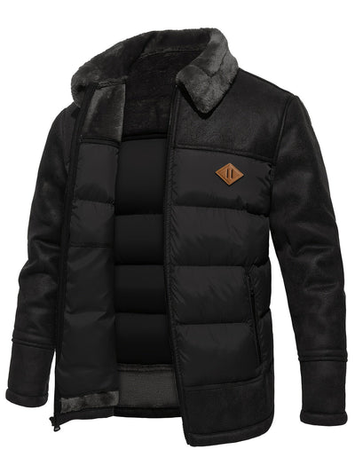 Men's Warm Fleece Winter Jacket | Ideal for Winter