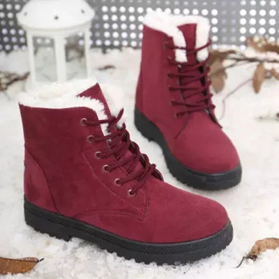 Women's Durable Non-Slip Snow Boots with Wool Lining | Ideal for Everyday Wear