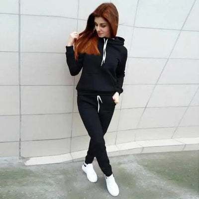 Women's Warm Two-Piece Fleece Tracksuit | Ideal for Everyday Wear