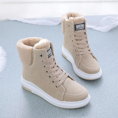 Women's Casual Flat Ankle Winter Boots | Ideal for Everyday Wear