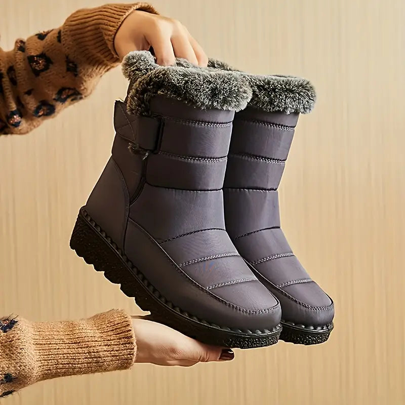 Women's Waterproof Snow Boots with Comfortable Winter Design | Ideal for Everyday Wear