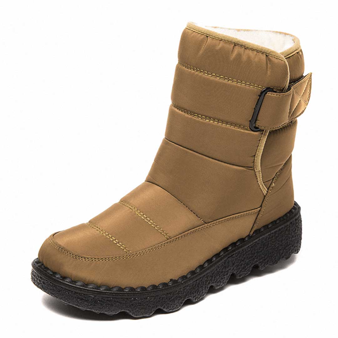 Women's Casual Waterproof Winter Boots with Adjustable Strap | Ideal for Everyday Wear