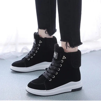 Women's Casual Flat Ankle Winter Boots | Ideal for Everyday Wear