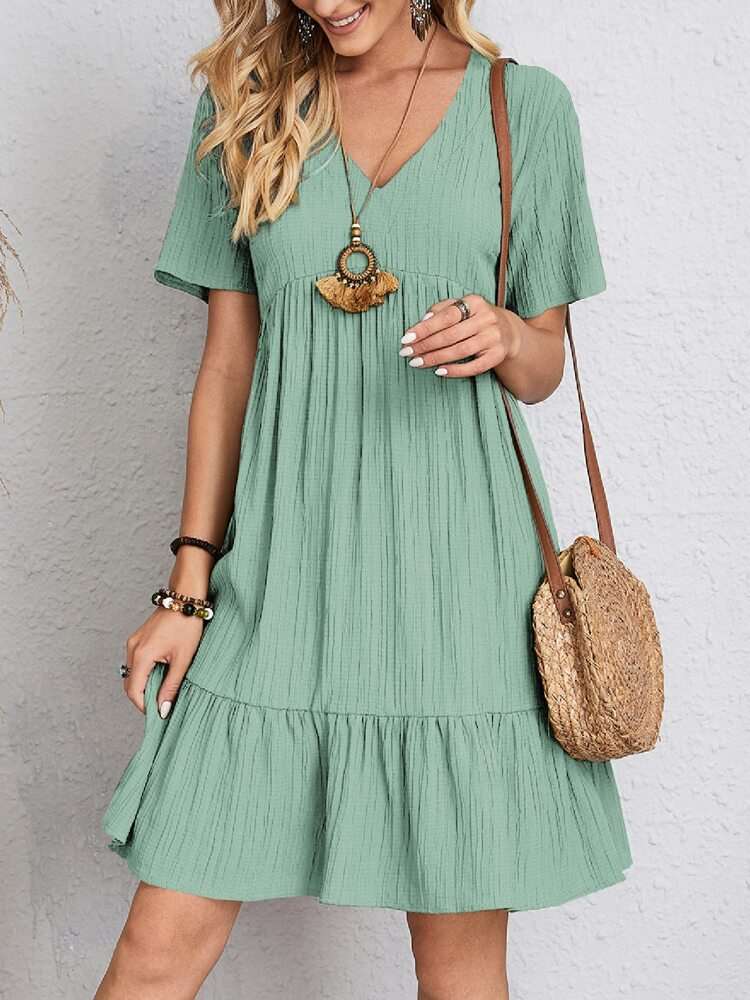 Women's V-Neck Summer Dress